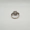Bague 50 Bague or blanc diamants 58 Facettes