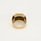 Bague 51.5 Bague chevalière en or rose et platine, diamants 58 Facettes CHAR6098