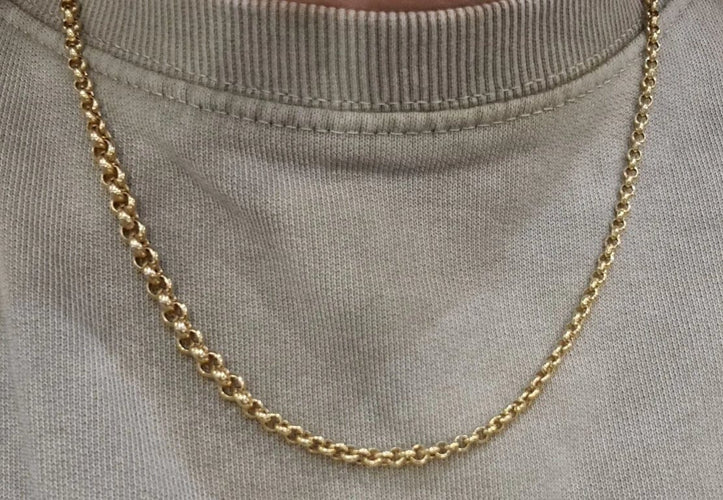 Collier Collier en or jaune 18 carats 58 Facettes