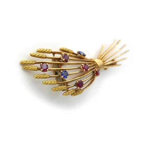 Broche Broche Gerbe de Blé - MELLERIO 58 Facettes 250075R