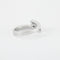 Bague 54 Bague or blanc trilogie diamants 58 Facettes