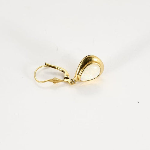 Boucles d'oreilles Boucles d'oreilles en or jaune et opale 58 Facettes CAE3451