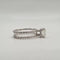 Bague 52 Bague or blanc et diamants 58 Facettes