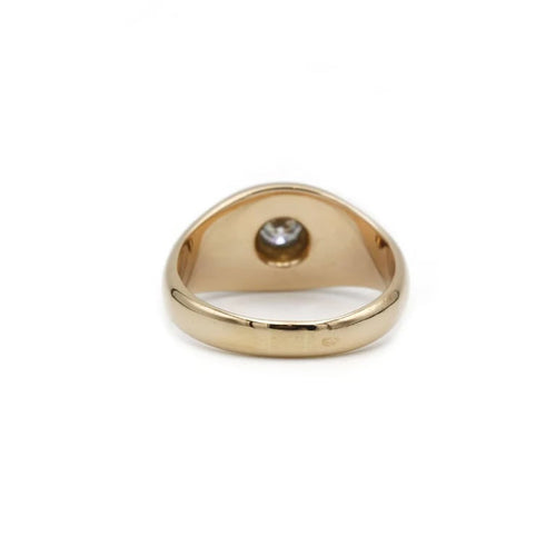 Bague 59 Bague Or jaune Diamant 0.25ct 58 Facettes 230299R