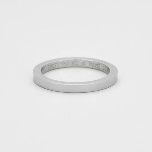 Bague 62 Piaget - Alliance en platine et petit diamant 58 Facettes B1