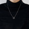 Collier Collier or blanc et diamants 58 Facettes