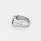 Bague 56.5 Bague en Or blanc 18k diamants et saphirs 58 Facettes PER0149