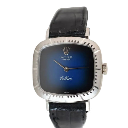 Montre ROLEX - Montre femme Cellini, réf. 4082/9, or blanc 18 carats, Circa 1970 58 Facettes RO-100