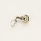 Boucles d'oreilles Boucles d'oreilles en or jaune et or gris,  Emeraudes 58 Facettes B250424