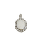 Pendentif Pendentif opale boulder en platine et diamants 58 Facettes 2842