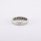 Bague 51 / Blanc/Gris / Or 750‰ Alliance américaine Diamants 1.32 carats 58 Facettes 220518R