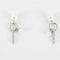Boucles d'oreilles Boucles d'oreilles diamants & perle 58 Facettes