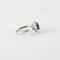 Bague 54 Bague style Marguerite Rubis Diamants 58 Facettes