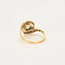 Bague 51 Bague Tourbillon en or jaune et gris 18k et diamants 58 Facettes LJ6