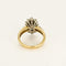 Bague 54.5 Bague navette en or jaune et or blanc 18K avec diamants 58 Facettes 58FC156