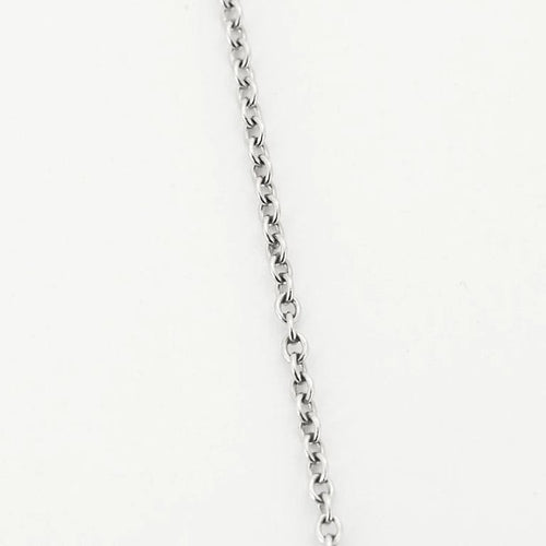 Collier Collier type négligé en or gris et diamants 58 Facettes MEA4702