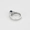 Bague 52 Bague en Or blanc 18k Saphir 58 Facettes DIE1709