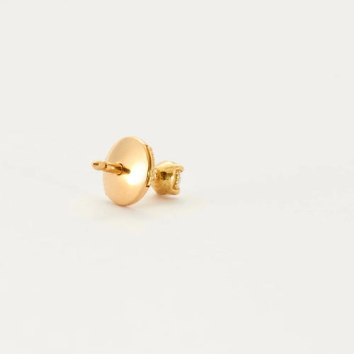 Boucles d'oreilles Boucles d'oreilles or jaune diamant 58 Facettes