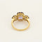 Bague 55.5 Bague en or jaune et améthystes 58 Facettes ALE4646