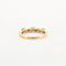 Bague 53 Bague Or jaune Emeraude Diamants 58 Facettes