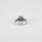 Bague 53 Bague or blanc diamants 58 Facettes