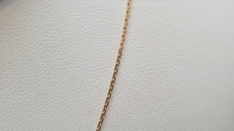 Collier Collier amour en Or jaune 58 Facettes