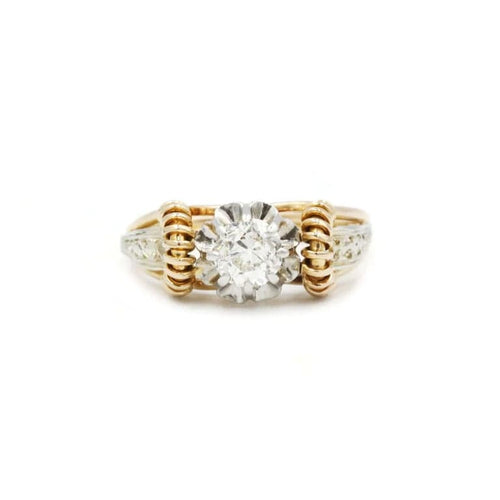 Bague 54 Bague Or, platine & Diamants 58 Facettes 220243R