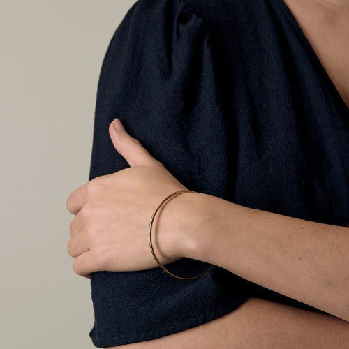 Bracelet Bracelet jonc en Or jaune 18k 58 Facettes ARL0979