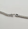 Collier Collier rivière or blanc sertie de diamants 58 Facettes