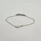 Bracelet Bracelet or blanc serti de diamants naturels 58 Facettes
