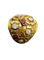 Bague Cozzolino - Bague bombée en or jaune 18K avec diamants et rubis 58 Facettes