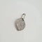 Pendentif Pendentif or blanc 18 carats serti de diamants naturels 58 Facettes