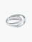 Bague 52 Bague solitaire jonc/brillant en or palladié et diamants 58 Facettes 41200245