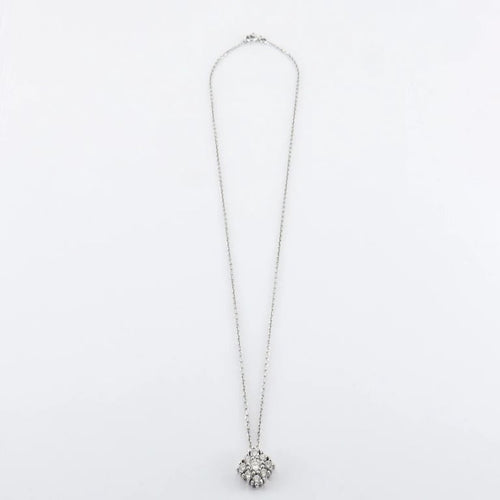 Collier Collier en or blanc diamants 58 Facettes
