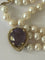 Bracelet Bracelet 3 rangs Perles Fermoir Or Jaune Améthyste 58 Facettes 5462