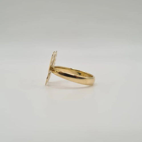 Bague 52.5 Bague papillon or jaune 58 Facettes