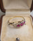 Bague 58 Bague Art déco en or jaune et blanc 18 carats, rubis Verneuil 58 Facettes 710