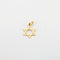 Pendentif Pendentif étoile de David Or jaune 58 Facettes