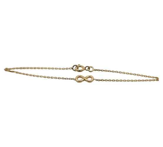 Bracelet Bracelet "infini" or jaune 58 Facettes