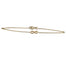 Bracelet Bracelet "infini" or jaune 58 Facettes