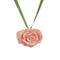 Pendentif Broche/Pendentif fleur Or jaune Corail 58 Facettes C 1485  Ree