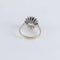 Bague 49 Bague style Marguerite Saphir Diamants 58 Facettes FM111