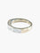 Bague 56 Alliance - Bague demi-tour en or blanc et diamants 58 Facettes 404 50039