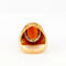 Bague 53 Bague Boule Or Jaune Torsadé Diamants Quartz 58 Facettes 4163