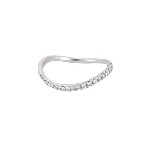 Bague 52 Bague Or blanc Diamants 58 Facettes