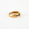 Bague 55 Bague en Or jaune, diamants & saphirs 58 Facettes
