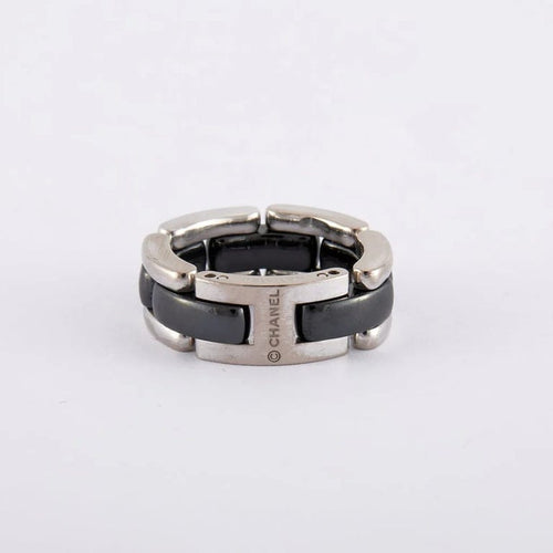 Bague 47 / Blanc/Gris / Or 750 Bague "Ultra" - CHANEL 58 Facettes 170062R