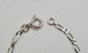 Bracelet Gourmette en Or Blanc 58 Facettes