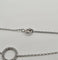Bracelet Bracelet or blanc serti d'un cercle de diamants 58 Facettes