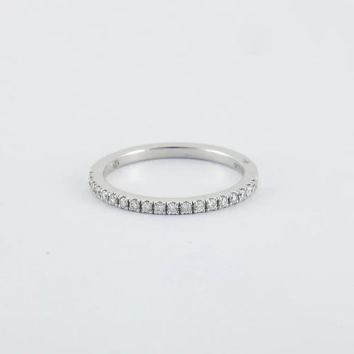 Bague 52 Bague en or blanc & diamants 58 Facettes